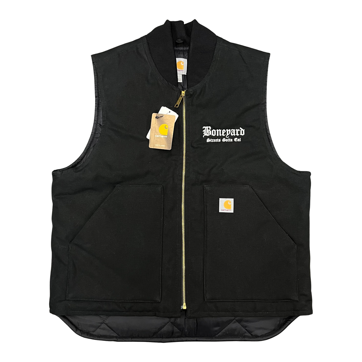 Boneyard Chicago Carhartt Vest - Black