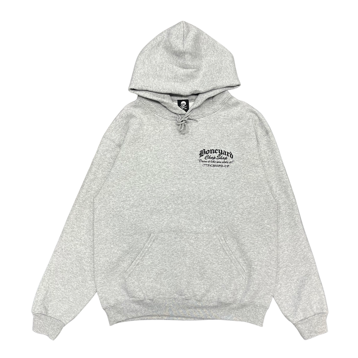 Boneyard Chop Shop Pullover Hoodie - Grey