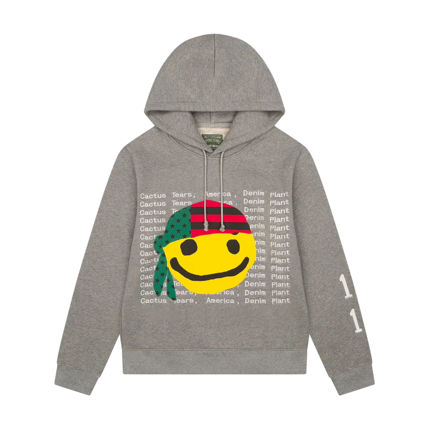 Denim Tears Cactus Tears Hoodie Grey
