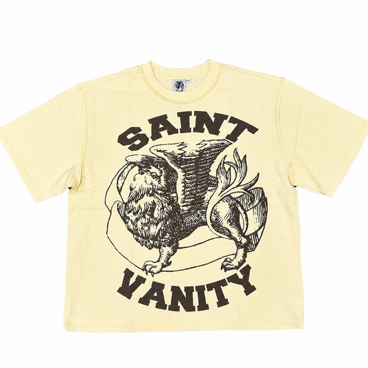 Saint Vanity Black & Cream Griffin Tee