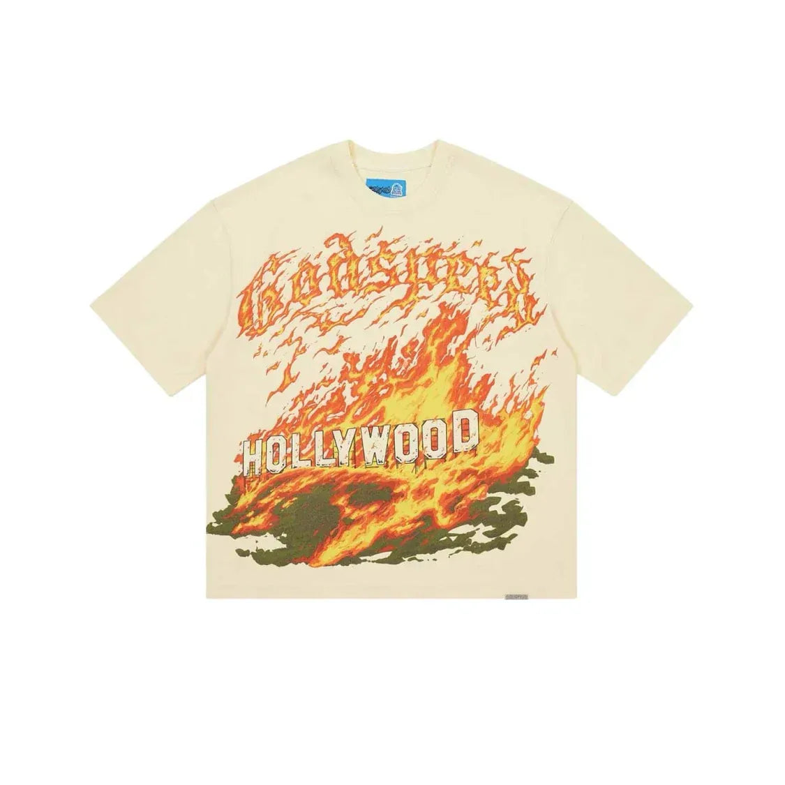 Godspeed Hollywood Inferno Tee - Bone