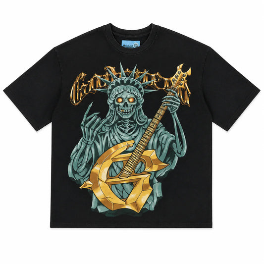 Godspeed Liberty Rock Tee - Black