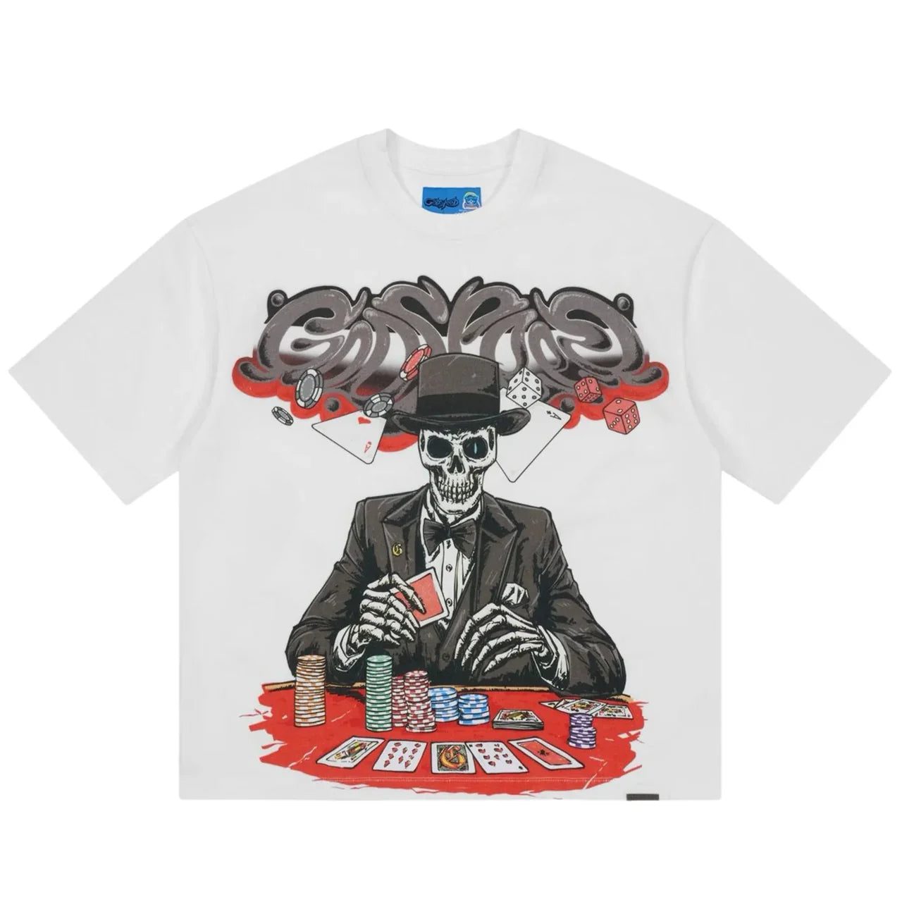 Godspeed High Stakes Tee - White