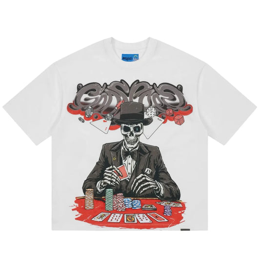 Godspeed High Stakes Tee - White