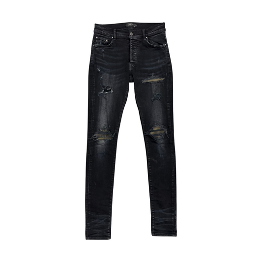 Used Amiri MX1 Destroyed Skinny Jeans - Sz 30
