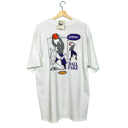 Vintage And1 Trash Talk Ball Fake Tee - Sz XL