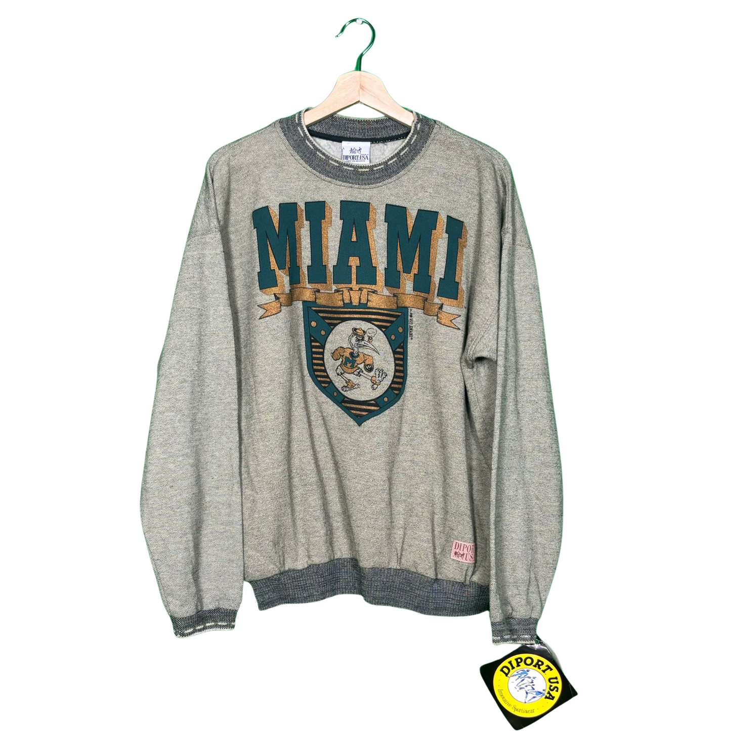 Vintage Miami Hurricanes Crewneck by Diport