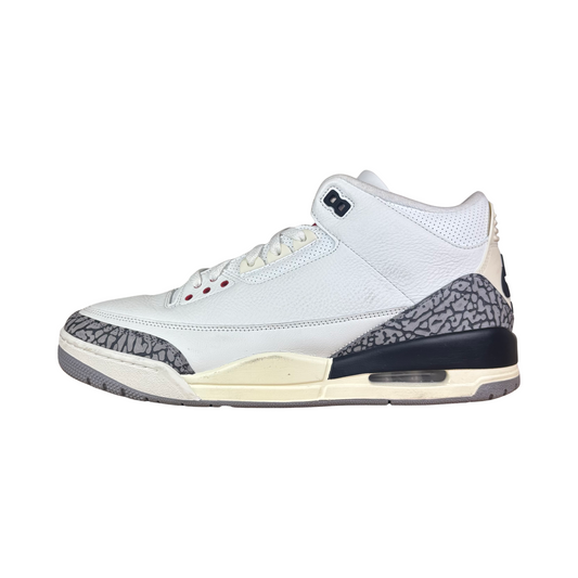 Used Jordan 3 White Cement Reimagined - Sz 13