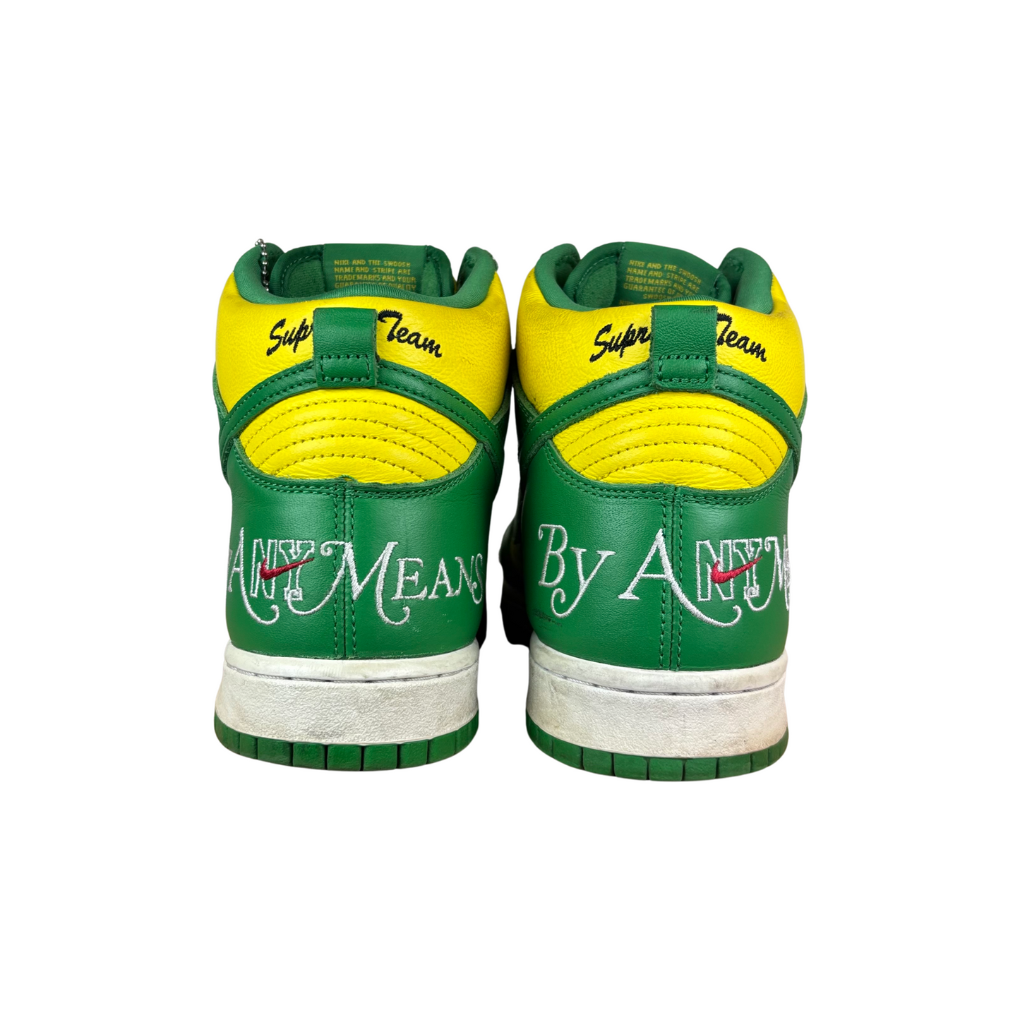 Used Nike SB Dunk x Supreme Brazil - Sz 9.5