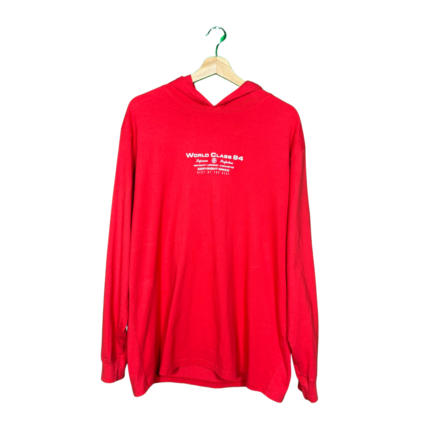 Used Supreme L/S Tee Red