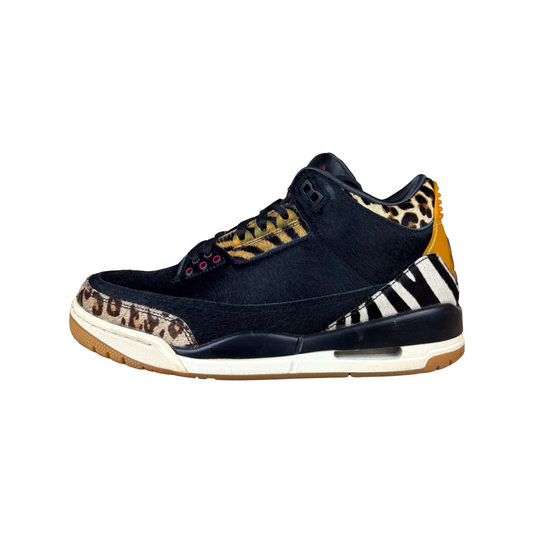Used Jordan 3 Animal Pack - Sz 8