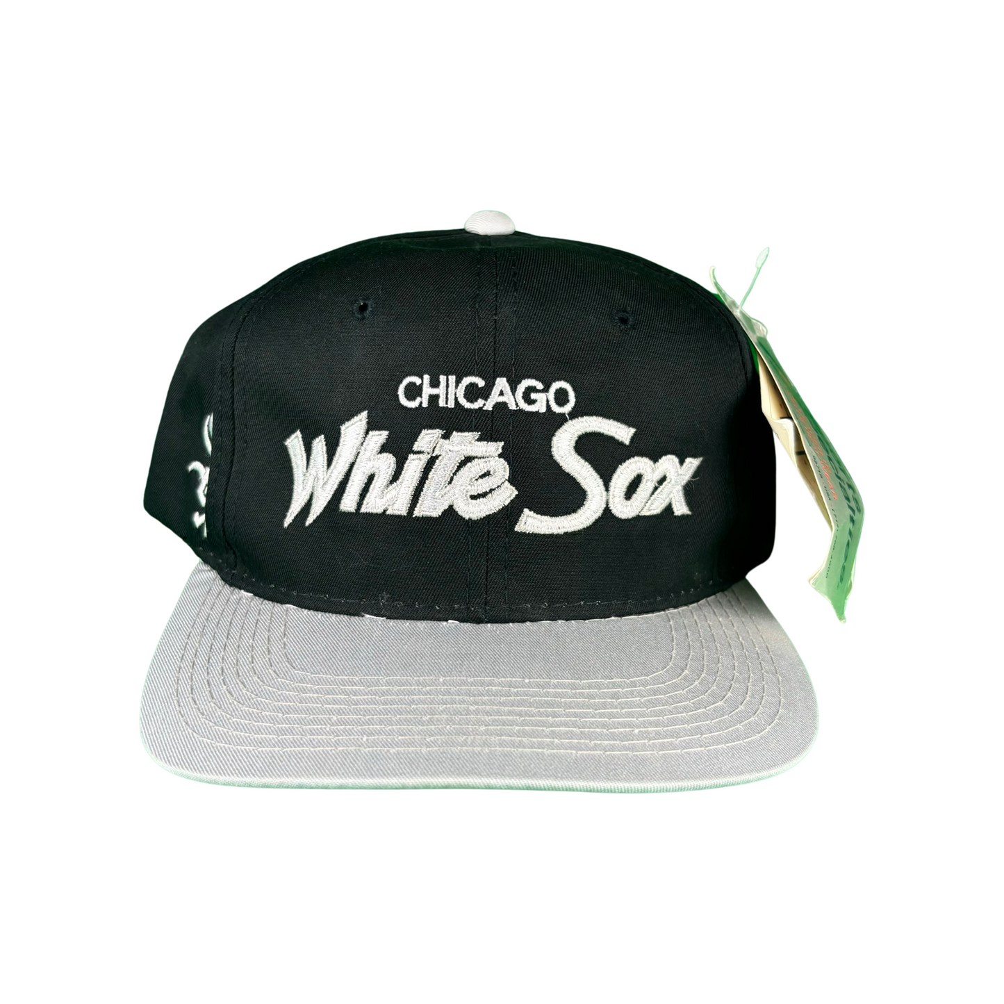 Vintage Chicago White Sox Script Snapback Hat