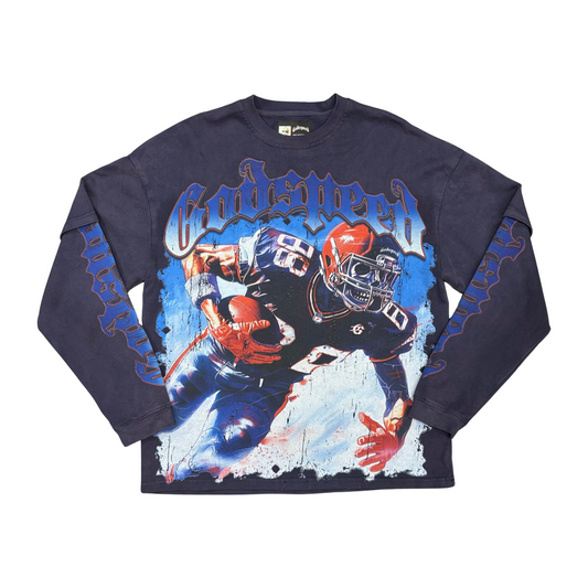 Used Godspeed End Zone Dual Layered Tee - Sz XS