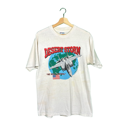 Vintage Desert Storm T Shirt - Sz L