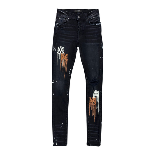 Used Amiri Paint Drip Jeans - Sz 29
