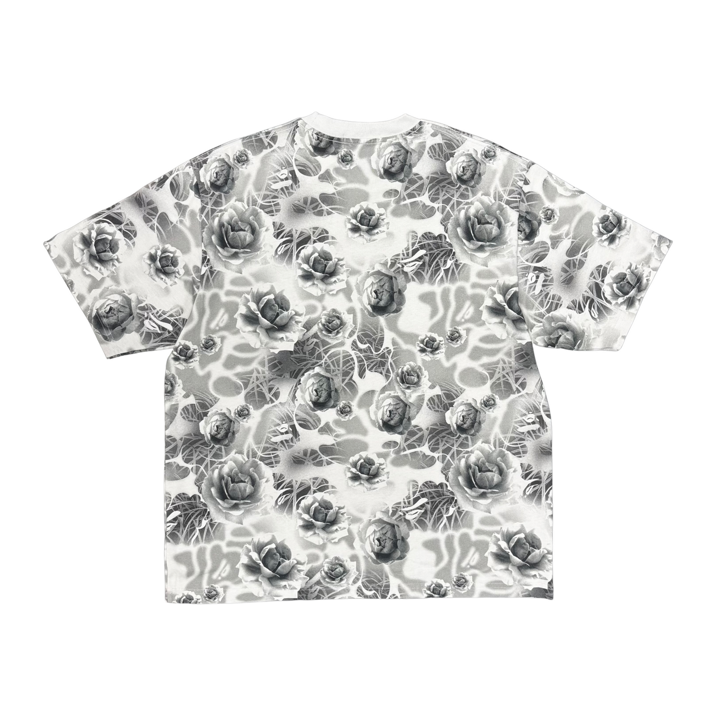 Bape Floral Solid Camo Logo Tee  - Sz L