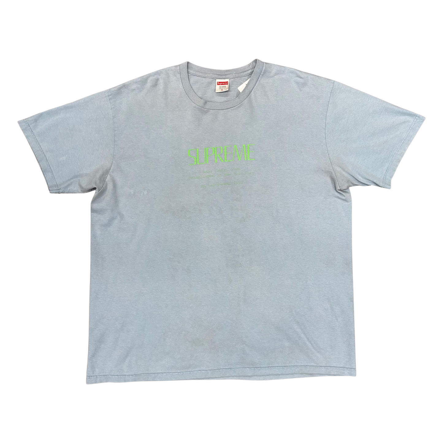 Used Supreme Tee - Sz XL