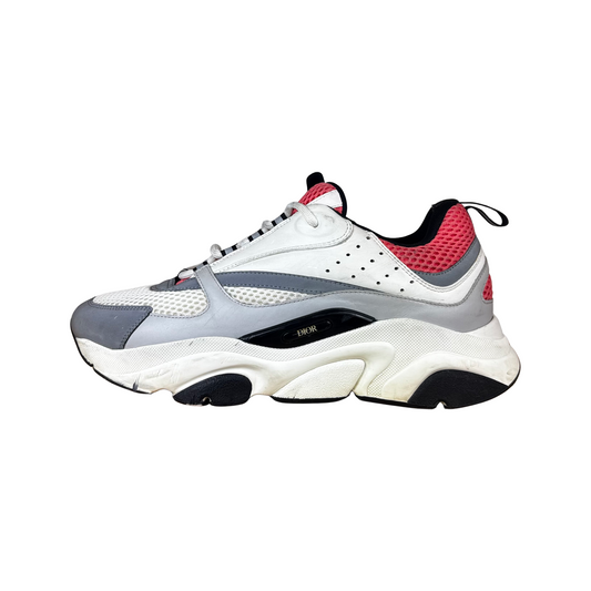 Used Dior B22 White Pink Sneaker - Sz 41