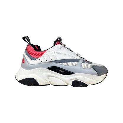 Used Dior B22 White Pink Sneaker - Sz 41