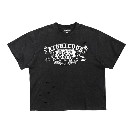 Used Righteous See No Evil Tee - Sz XS