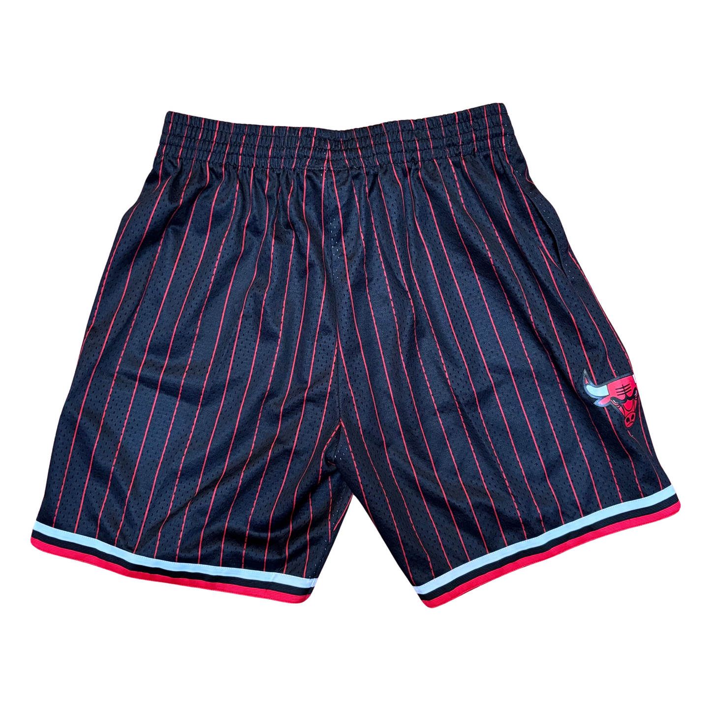 Mitchell & Ness Bulls Black Swingman Shorts