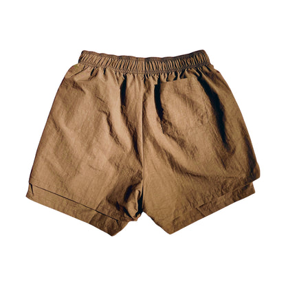 Used Sp5der OG Web Double Layer Short Brown - Sz S