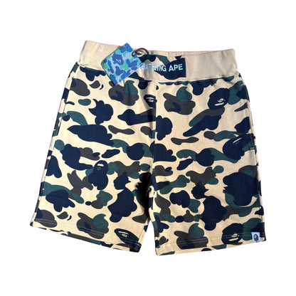 Bape Camo Shorts - Yellow