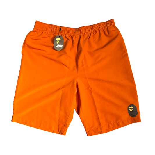 Bape Summer Shorts - Orange