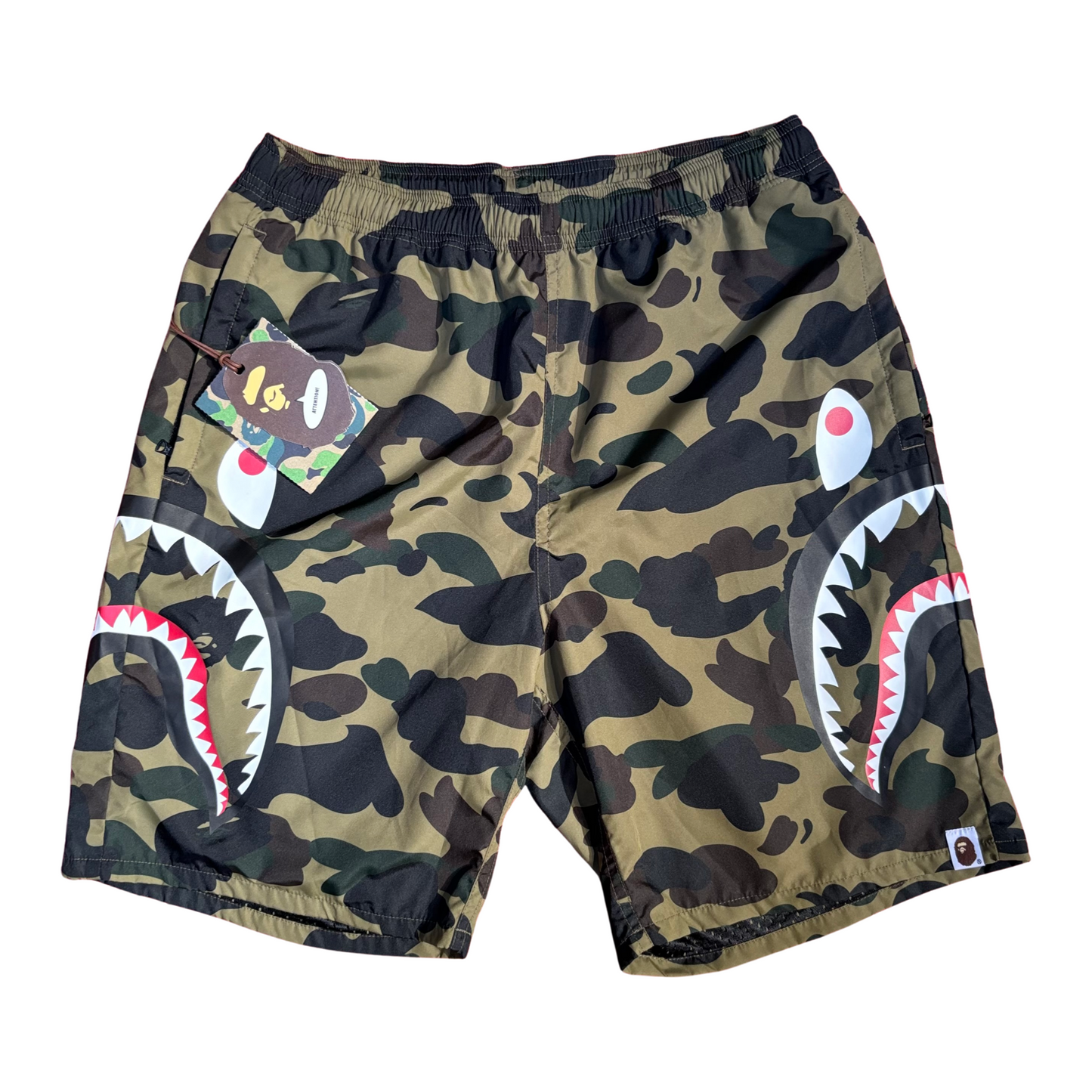 Bape Shark Swim Short - Green