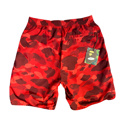 Bape Shark Swim Short - Red