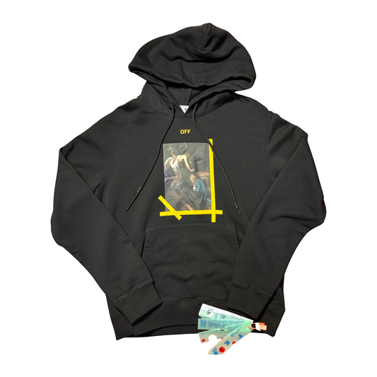 Off-White Caravaggio Hoodie - Yellow