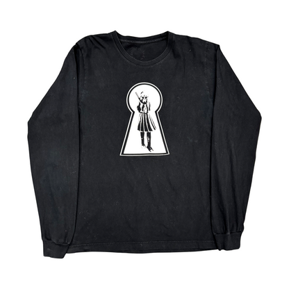 Used Chrome Hearts FOTI Key Hole L/S Tee - Sz M