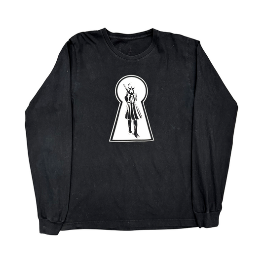 Used Chrome Hearts FOTI Key Hole L/S Tee - Sz M