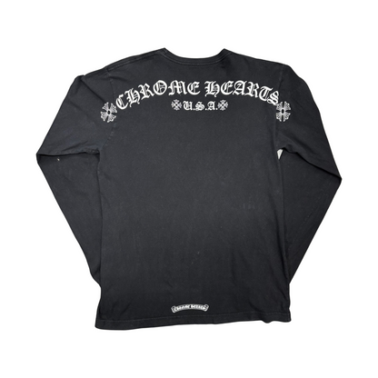 Used Chrome Hearts Pocket L/S Tee - Sz M