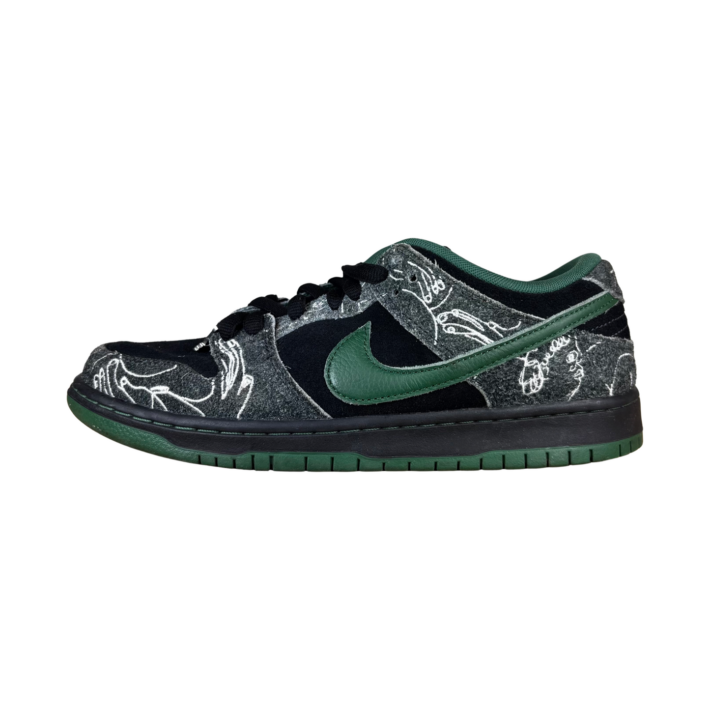 Used Nike SB Dunk Low There Skateboards - Sz 9