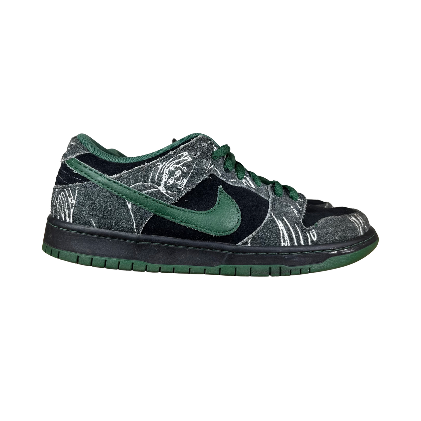 Used Nike SB Dunk Low There Skateboards - Sz 9