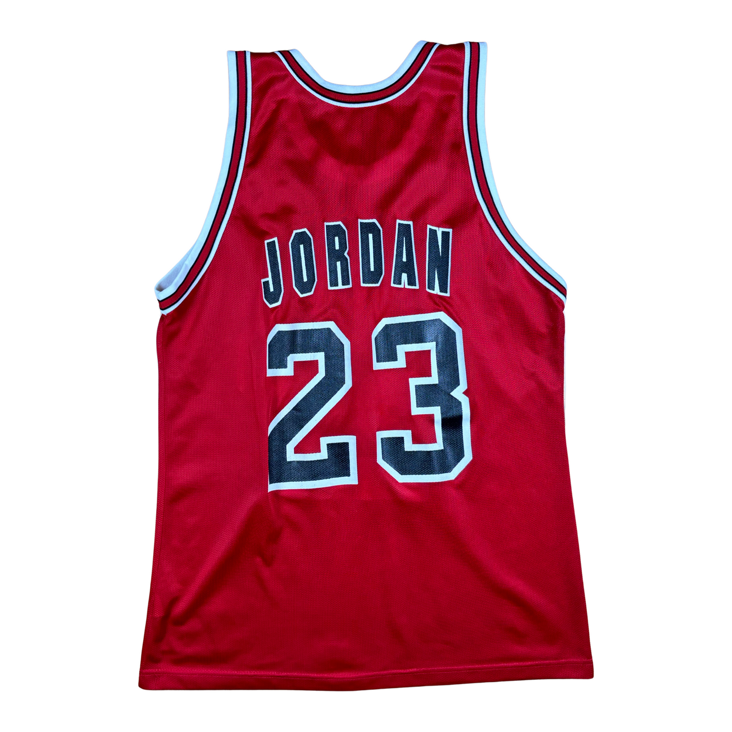 Vintage Chicago Bulls #23 Jordan Champion Jersey - Sz 44