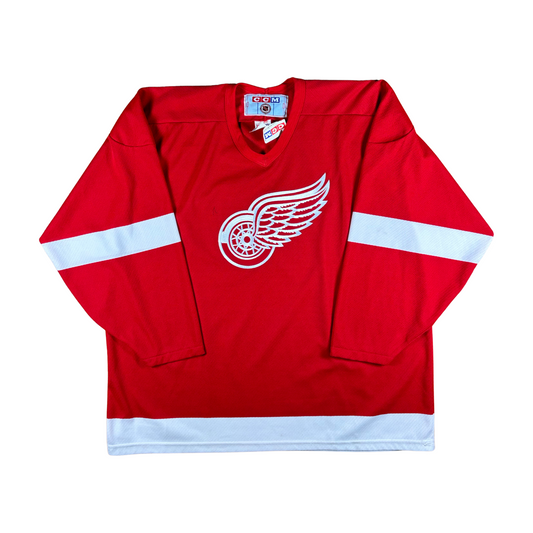 Vintage Detroit Red Wings Hockey Jersey CCM - Sz XXL