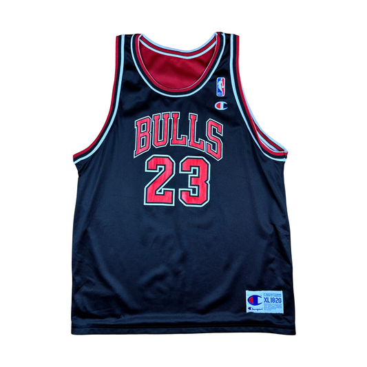 Vintage Chicago Bulls #23 Jordan Reversible Champion Jersey - Sz Youth XL