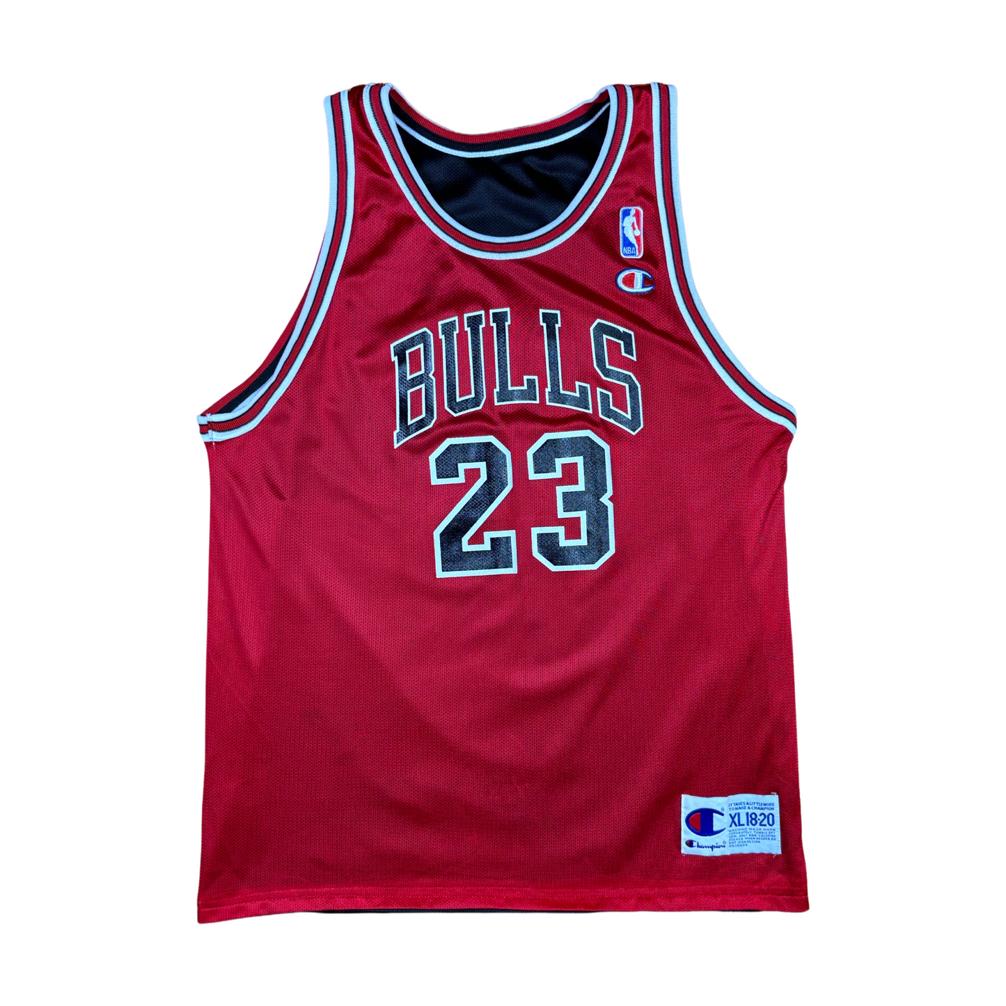 Vintage Chicago Bulls #23 Jordan Reversible Champion Jersey - Sz Youth XL