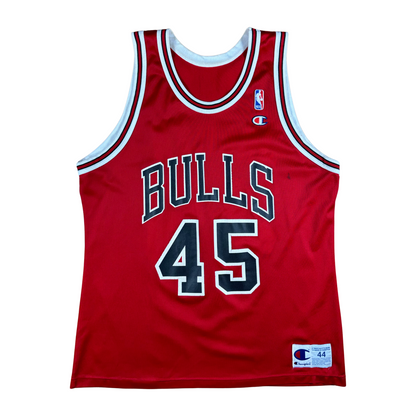 Vintage Chicago Bulls #45 Jordan Champion Jersey - Sz 44