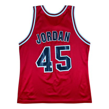 Vintage Chicago Bulls #45 Jordan Champion Jersey - Sz 44