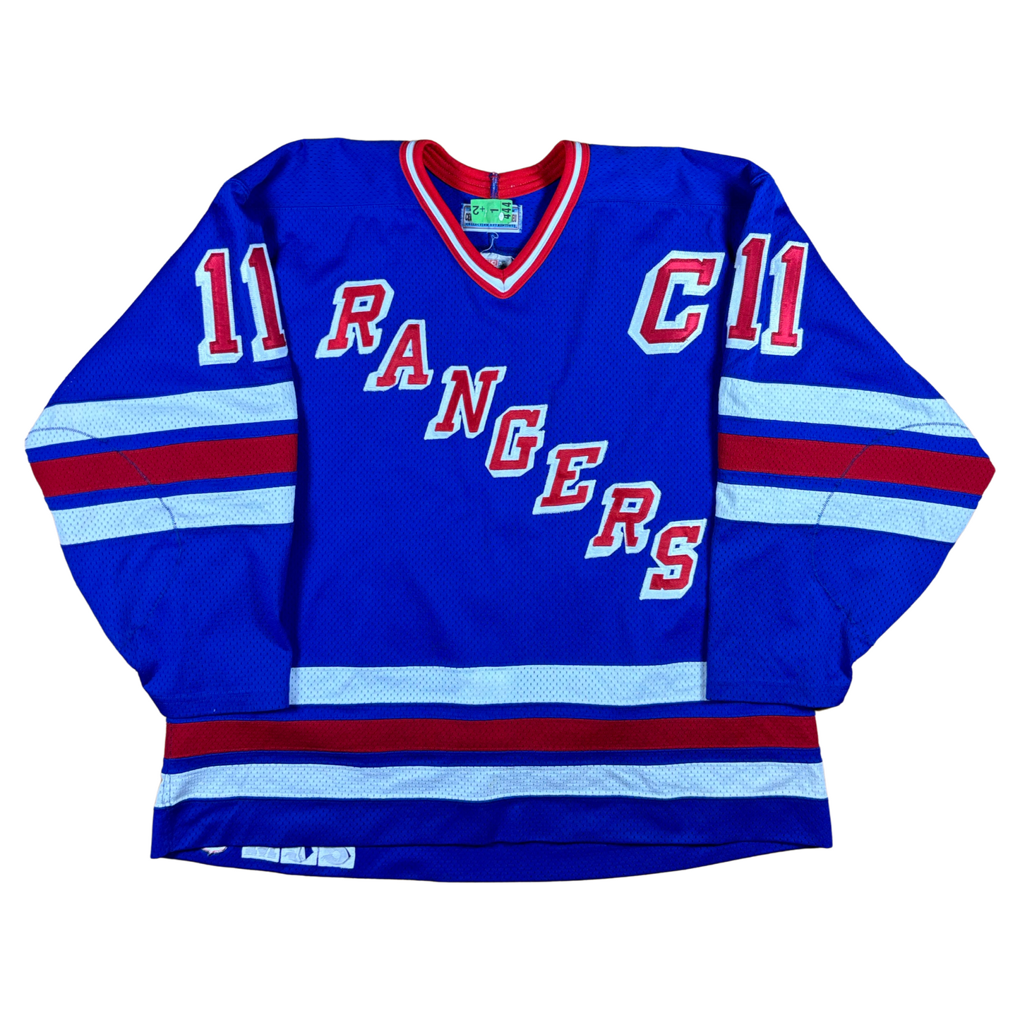 Vintage New York Rangers Mark Messier Hockey CCM Jersey - Sz 52