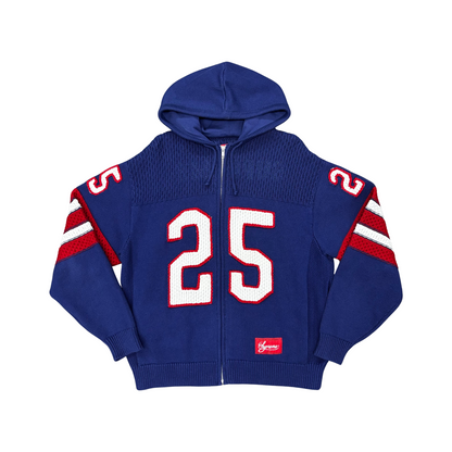 Supreme Sport Zip Up Hooded Sweater - Sz M