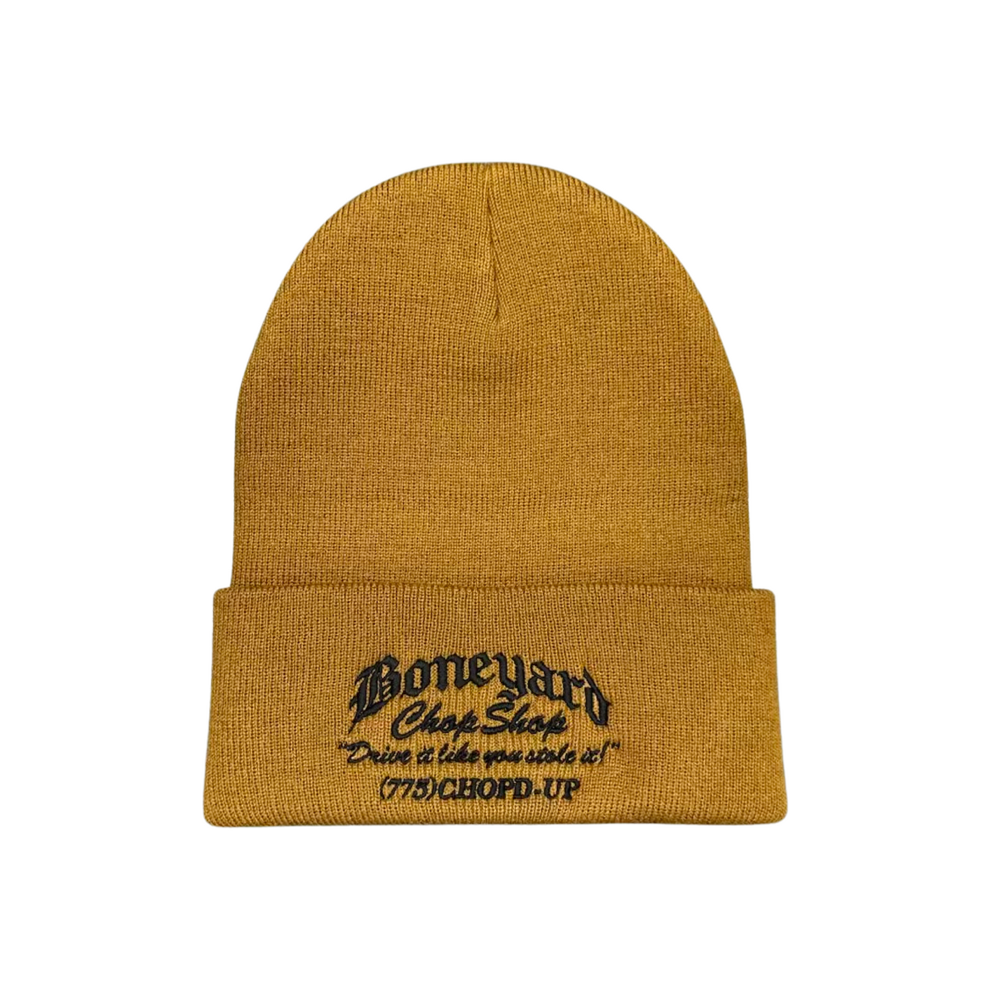 Boneyard Carhartt Chop Shop Beanie - Brown