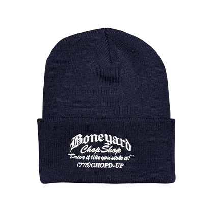Boneyard Carhartt Chop Shop Beanie - Navy