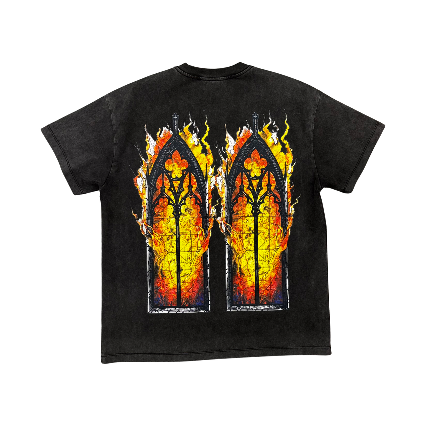 Used Who Decides War Ember Chapel Tee - Sz M