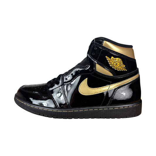 Jordan 1 Black Metallic Gold - Sz 8.5