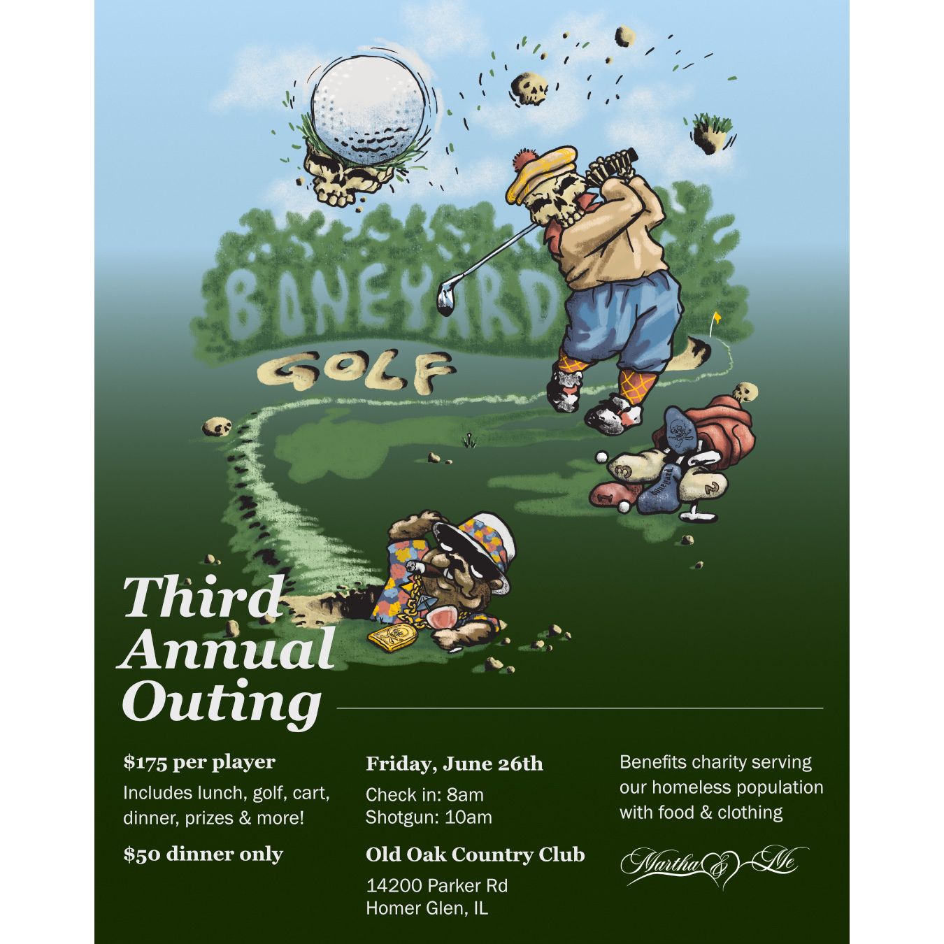 3rd Annual Boneyard Golf Outing ⛳️