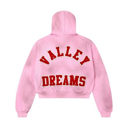 Vale Forever Venus Zip Up Hoodie Pink